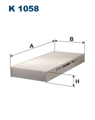 Filter, cabin air K 1058