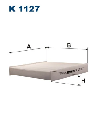 Filter, cabin air K 1127