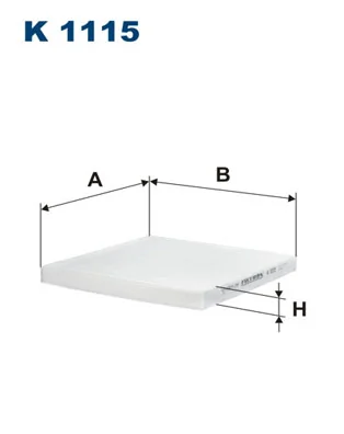 Filter, cabin air K 1115