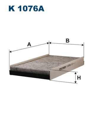 Filter, cabin air K 1076A