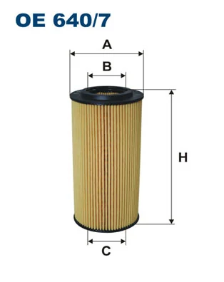 Oil Filter OE 640/7