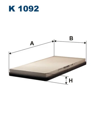 Filter, cabin air K 1092