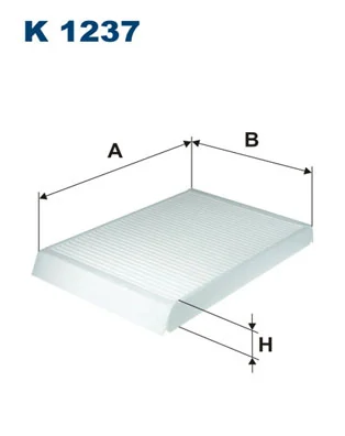 Filter, cabin air K 1237