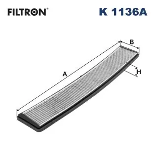 Filter, cabin air K 1136A