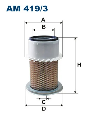 Air Filter AM 419/3