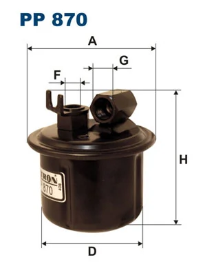 Fuel Filter PP 870