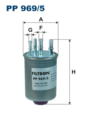 Fuel Filter PP 969/5
