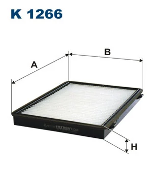 Filter, cabin air K 1266