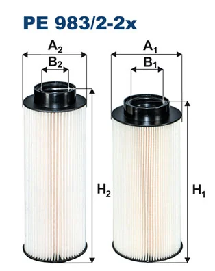 Fuel Filter PE 983/2-2x