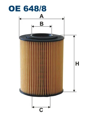 Oil Filter OE 648/8