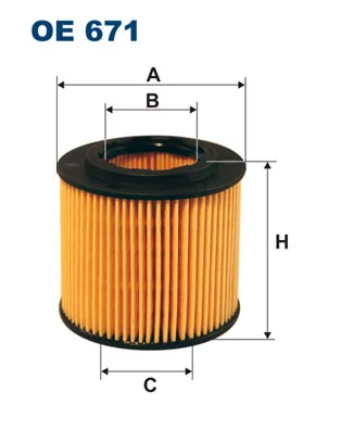 Oil Filter OE 671
