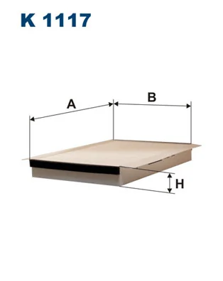 Filter, cabin air K 1117