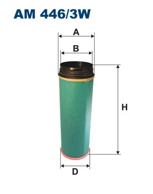 Secondary Air Filter AM 446/3W