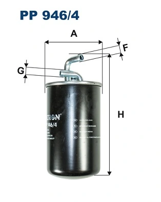 Fuel Filter PP 946/4