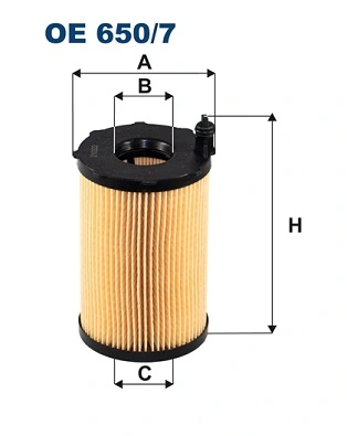 Oil Filter OE 650/7