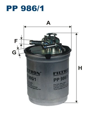 Fuel Filter PP 986/1