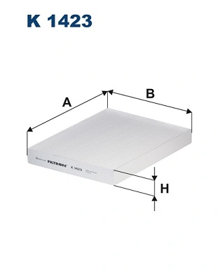 Filter, cabin air K 1423