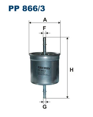 Fuel Filter PP 866/3
