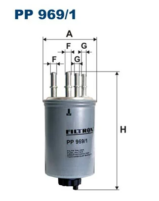 Fuel Filter PP 969/1