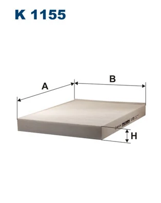 Filter, cabin air K 1155