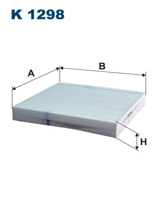 Filter, cabin air K 1298