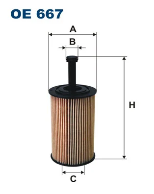 Oil Filter OE 667