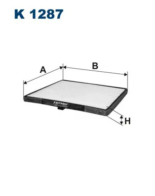 Filter, cabin air K 1287