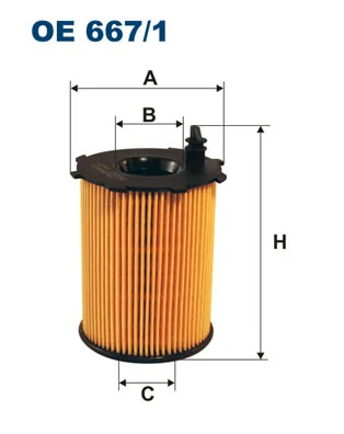 Oil Filter OE 667/1
