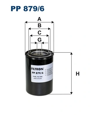 Fuel Filter PP 879/6