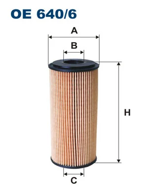 Oil Filter OE 640/6