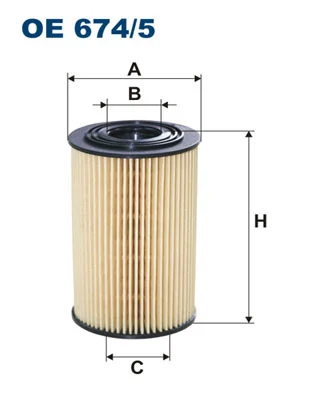 Oil Filter OE 674/5