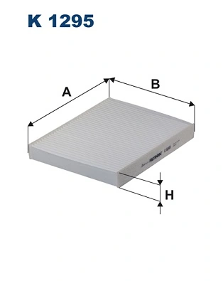 Filter, cabin air K 1295