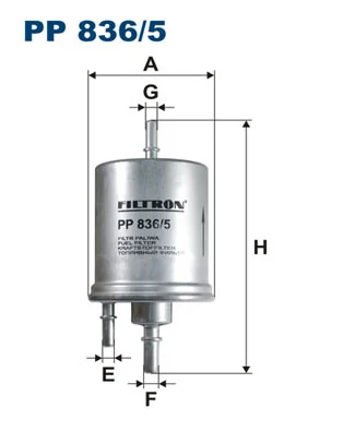 Fuel Filter PP 836/5