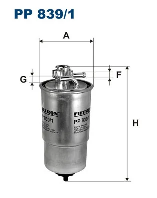 Fuel Filter PP 839/1
