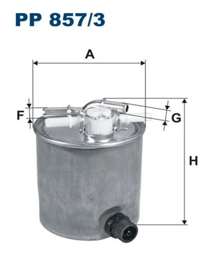 Fuel Filter PP 857/3