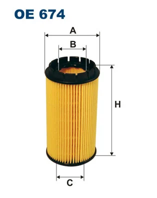 Oil Filter OE 674