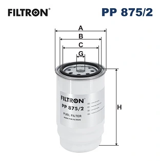 Fuel Filter PP 875/2