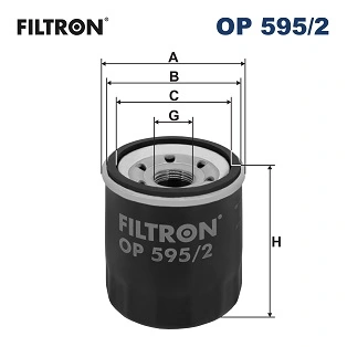 Oil Filter OP 595/2