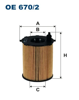 Oil Filter OE 670/2