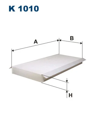 Filter, cabin air K 1010
