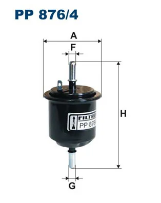 Fuel Filter PP 876/4