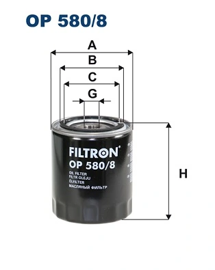 Oil Filter OP 580/8
