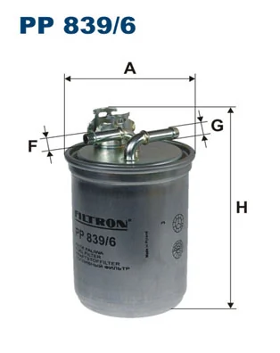 Fuel Filter PP 839/6