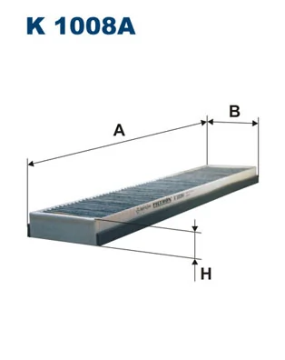 Filter, cabin air K 1008A