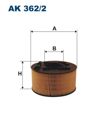Air Filter AK 362/2