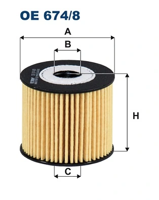 Oil Filter OE 674/8