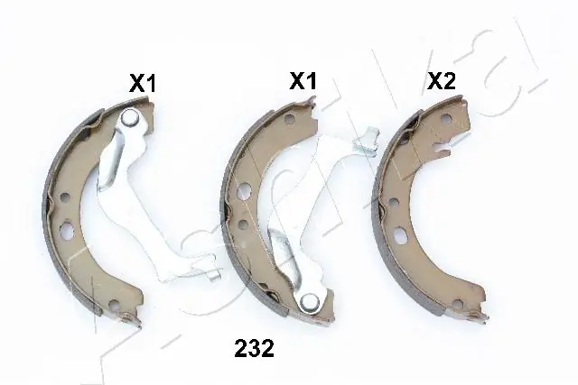 Brake Shoe Set, parking brake 55-02-232