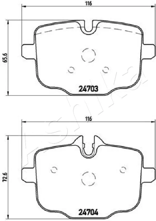 Brake Pad Set, disc brake 51-00-0113