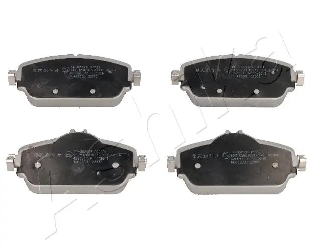 Brake Pad Set, disc brake 50-00-0529