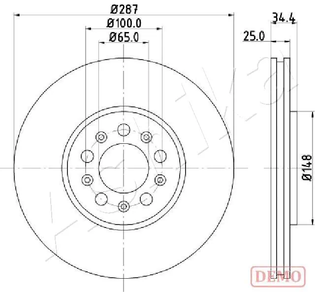 Brake Disc 60-00-0901C